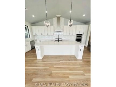 Beautiful New Construction with panoramic Lake View. This home on Shangri La Golf Resort and Club in Oklahoma - for sale on GolfHomes.com, golf home, golf lot