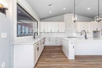 Beautiful New Construction with panoramic Lake View. This home on Shangri La Golf Resort and Club in Oklahoma - for sale on GolfHomes.com, golf home, golf lot