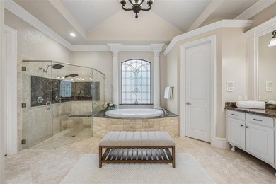 Luxury Southlake golf course estate in Timarron backing to the on Timarron Country Club in Texas - for sale on GolfHomes.com, golf home, golf lot