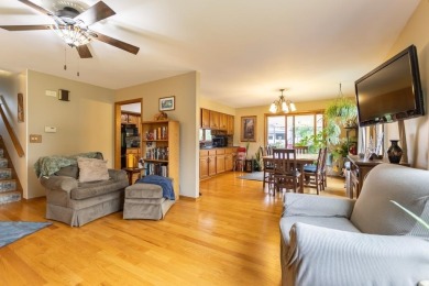 This is a home that checks all the boxes. Inside is a large well on Merrill Golf Club in Wisconsin - for sale on GolfHomes.com, golf home, golf lot