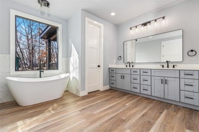 Beautiful New Construction with panoramic Lake View. This home on Shangri La Golf Resort and Club in Oklahoma - for sale on GolfHomes.com, golf home, golf lot