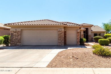 Just steps from the clubhouse, this expanded Palmera Model in on Oakwood Golf Club  in Arizona - for sale on GolfHomes.com, golf home, golf lot