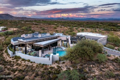 Golf membership is available with the purchase of this dramatic on Desert Mountain Golf Club - Renegade Course in Arizona - for sale on GolfHomes.com, golf home, golf lot