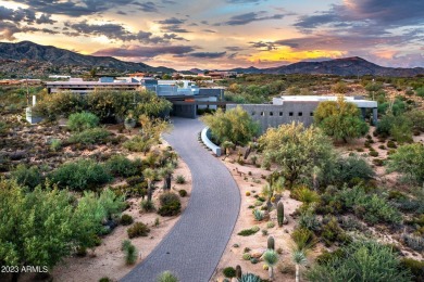 Golf membership is available with the purchase of this dramatic on Desert Mountain Golf Club - Renegade Course in Arizona - for sale on GolfHomes.com, golf home, golf lot