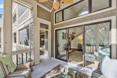 A thoughtfully renovated two-level villa with elevated living on The Seabrook Island Club in South Carolina - for sale on GolfHomes.com, golf home, golf lot