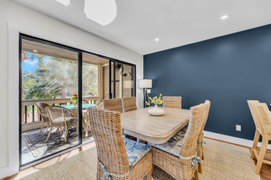 A thoughtfully renovated two-level villa with elevated living on The Seabrook Island Club in South Carolina - for sale on GolfHomes.com, golf home, golf lot