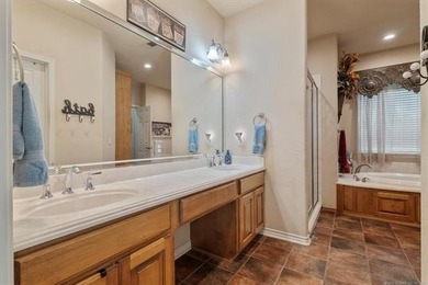 Standing on the 3rd green in the prestigious Falconhead Resort & on Falconhead Resort and Country Club in Oklahoma - for sale on GolfHomes.com, golf home, golf lot