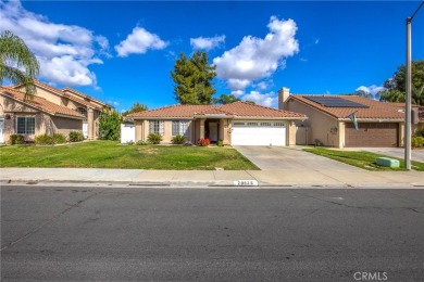 Massive View of the Golf course and mountains! Single story home on Menifee Lakes Country Club - Lakes in California - for sale on GolfHomes.com, golf home, golf lot