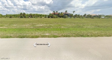 Great cleared homesite in the fast-growing NW Cape Coral! on Burnt Store Golf Club in Florida - for sale on GolfHomes.com, golf home, golf lot
