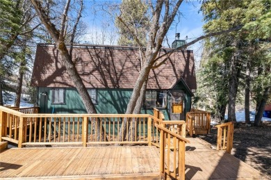 Welcome to this beautiful home that sits on a quiet street in on Big Bear Mountain Ski and Golf Resort in California - for sale on GolfHomes.com, golf home, golf lot