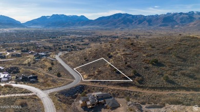 This extra large- 1.78 acre lot is located on the western edge on Red Ledges Golf Club in Utah - for sale on GolfHomes.com, golf home, golf lot
