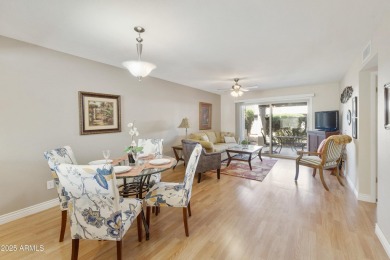 Welcome home to this fully furnished 2 bed, 1.75 bath condo with on Fountain of the Sun Country Club in Arizona - for sale on GolfHomes.com, golf home, golf lot