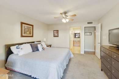 Welcome home to this fully furnished 2 bed, 1.75 bath condo with on Fountain of the Sun Country Club in Arizona - for sale on GolfHomes.com, golf home, golf lot