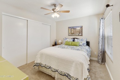 Welcome home to this fully furnished 2 bed, 1.75 bath condo with on Fountain of the Sun Country Club in Arizona - for sale on GolfHomes.com, golf home, golf lot