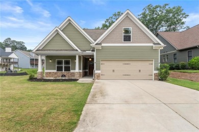 Built in 2022, this beautifully maintained home in the on The Highlands Course at Lake Arrowhead in Georgia - for sale on GolfHomes.com, golf home, golf lot