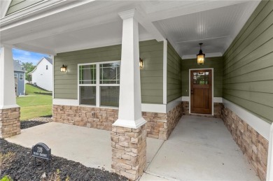 Built in 2022, this beautifully maintained home in the on The Highlands Course at Lake Arrowhead in Georgia - for sale on GolfHomes.com, golf home, golf lot
