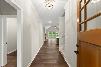 Built in 2022, this beautifully maintained home in the on The Highlands Course at Lake Arrowhead in Georgia - for sale on GolfHomes.com, golf home, golf lot