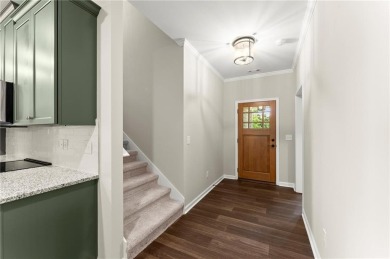 Built in 2022, this beautifully maintained home in the on The Highlands Course at Lake Arrowhead in Georgia - for sale on GolfHomes.com, golf home, golf lot