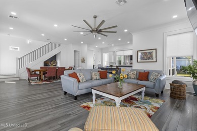 Your Perfect Coastal retreat! Steps from the beach, and easy on Pass Christian Isles Golf Club in Mississippi - for sale on GolfHomes.com, golf home, golf lot