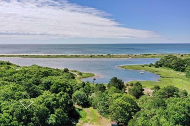Enjoy sweeping scenic water views from this 2.27-acre buildable on Oyster Harbors Club in Massachusetts - for sale on GolfHomes.com, golf home, golf lot