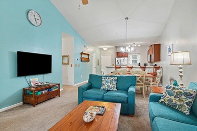 This furnished third-floor two-bedroom, two-bathroom condo is on Barefoot Resort and Golf Club  in South Carolina - for sale on GolfHomes.com, golf home, golf lot