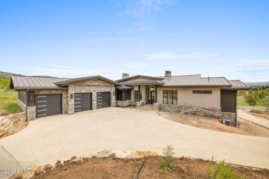 Construction is almost complete from this new Glenwild home. The on Glenwild Golf Club and Spa in Utah - for sale on GolfHomes.com, golf home, golf lot