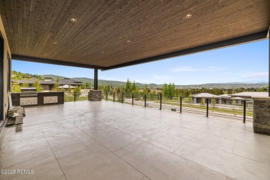 Construction is almost complete from this new Glenwild home. The on Glenwild Golf Club and Spa in Utah - for sale on GolfHomes.com, golf home, golf lot