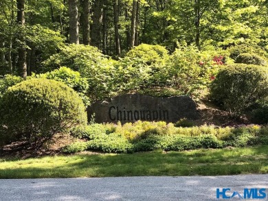Gorgeous mountain view lot with a very gentle home site sitting on Natures Walk At Chinquapin in North Carolina - for sale on GolfHomes.com, golf home, golf lot