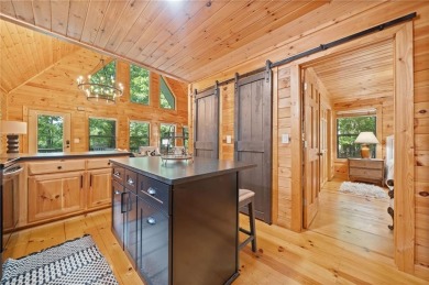 Nestled atop a gentle hill and surrounded by graceful Hemlocks on White Path Golf Club in Georgia - for sale on GolfHomes.com, golf home, golf lot