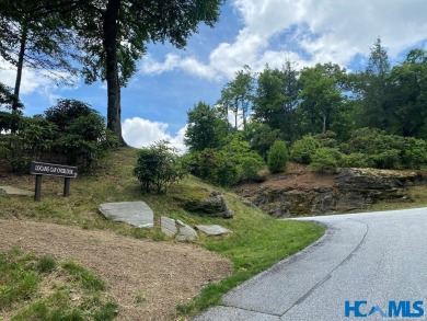 Gorgeous mountain view lot with a very gentle home site sitting on Natures Walk At Chinquapin in North Carolina - for sale on GolfHomes.com, golf home, golf lot