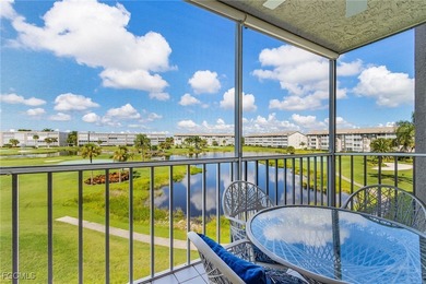 When you enter this 3rd floor 2 BR 2BA condo in MUIRFIELD @ on Golfview Golf and Racquet Club in Florida - for sale on GolfHomes.com, golf home, golf lot