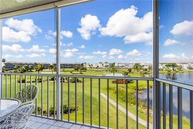 When you enter this 3rd floor 2 BR 2BA condo in MUIRFIELD @ on Golfview Golf and Racquet Club in Florida - for sale on GolfHomes.com, golf home, golf lot
