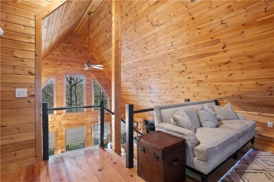 Nestled atop a gentle hill and surrounded by graceful Hemlocks on White Path Golf Club in Georgia - for sale on GolfHomes.com, golf home, golf lot