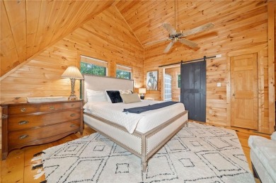 Nestled atop a gentle hill and surrounded by graceful Hemlocks on White Path Golf Club in Georgia - for sale on GolfHomes.com, golf home, golf lot
