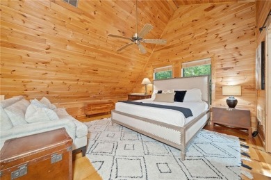 Nestled atop a gentle hill and surrounded by graceful Hemlocks on White Path Golf Club in Georgia - for sale on GolfHomes.com, golf home, golf lot