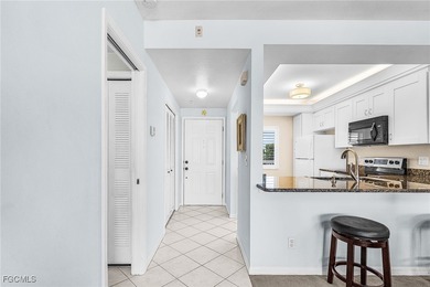 When you enter this 3rd floor 2 BR 2BA condo in MUIRFIELD @ on Golfview Golf and Racquet Club in Florida - for sale on GolfHomes.com, golf home, golf lot