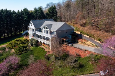 Beautiful custom-built estate home with breathtaking mountain on Mountain Harbour Golf Club in North Carolina - for sale on GolfHomes.com, golf home, golf lot