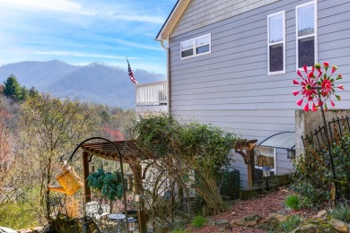 Beautiful custom-built estate home with breathtaking mountain on Mountain Harbour Golf Club in North Carolina - for sale on GolfHomes.com, golf home, golf lot