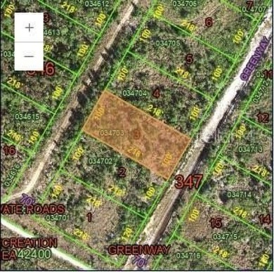 This lot is located conveniently in the heart of Florida WITH on Indian Lake Estates Golf and Country Club in Florida - for sale on GolfHomes.com, golf home, golf lot