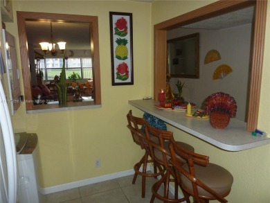 Stunning 1 bed, 1.5 bath, 1st-floor unit in 55+ community! on Sunrise Lakes Phase IV Golf Course in Florida - for sale on GolfHomes.com, golf home, golf lot