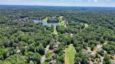 Dream home with incredible golf course views located in the on Country Club of Roswell in Georgia - for sale on GolfHomes.com, golf home, golf lot