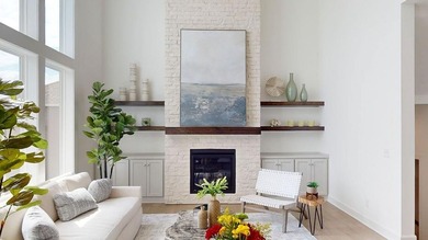 This is a MODEL HOME.  You will want to see this gorgeous brand on Heritage Park Golf Course in Kansas - for sale on GolfHomes.com, golf home, golf lot