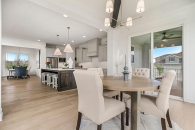 This is a MODEL HOME.  You will want to see this gorgeous brand on Heritage Park Golf Course in Kansas - for sale on GolfHomes.com, golf home, golf lot