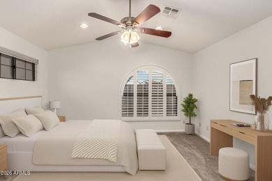 Love this home with confidence! Brand new roof with warranty on Sanctuary Golf Course At WestWorld in Arizona - for sale on GolfHomes.com, golf home, golf lot