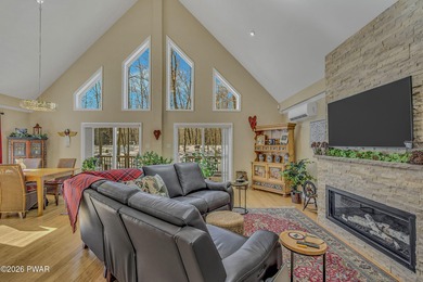 Nestled amongst the trees that surround the golf course in The on The Hideout Golf in Pennsylvania - for sale on GolfHomes.com, golf home, golf lot