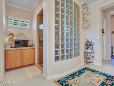 VIEWS, VIEWS, VIEWS! This beautiful home is located on hole #1 on Anthem Golf and Country Club  in Arizona - for sale on GolfHomes.com, golf home, golf lot