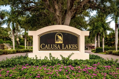 Welcome to your private oasis in the highly sought-after gated on Calusa Lakes Golf Club in Florida - for sale on GolfHomes.com, golf home, golf lot