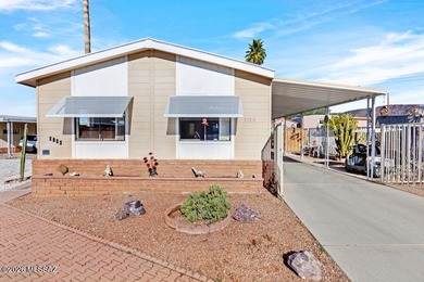 Very nice light and bright 1988 2-bedroom, 2-bath home featuring on Tucson Estates Golf Course in Arizona - for sale on GolfHomes.com, golf home, golf lot