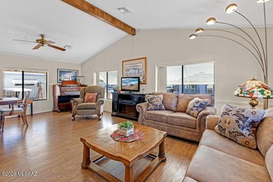 Very nice light and bright 1988 2-bedroom, 2-bath home featuring on Tucson Estates Golf Course in Arizona - for sale on GolfHomes.com, golf home, golf lot