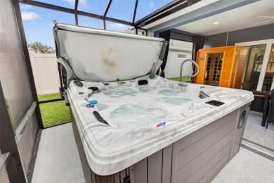 STUNNING 3/3 Hillsdale Veranda with HOT TUB, SAUNA, IN-LAW SUITE on Pennbrooke Fairways in Florida - for sale on GolfHomes.com, golf home, golf lot